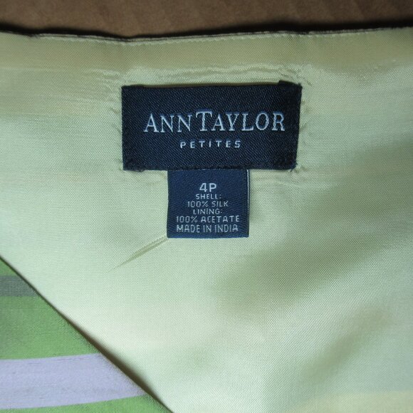 Vintage Ann Taylor Silk Two-Piece Set | Size 4 Petite - Picture 13 of 16